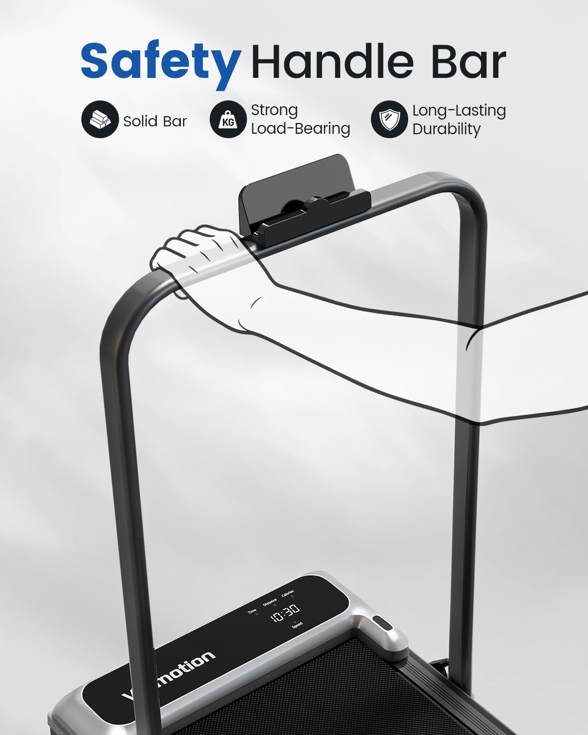 Smart Compact Walking Pad – Foldable Home Fitness Treadmill